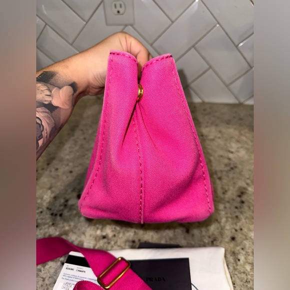 Prada Tote Canapa - Picture 9 of 12